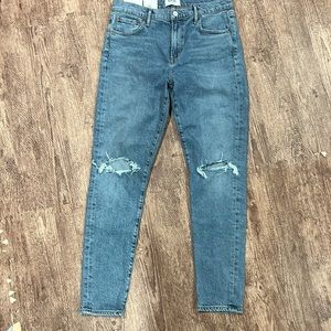 Agolde Women’s Sophie Destroyed Ankle‎ Skinny Jeans